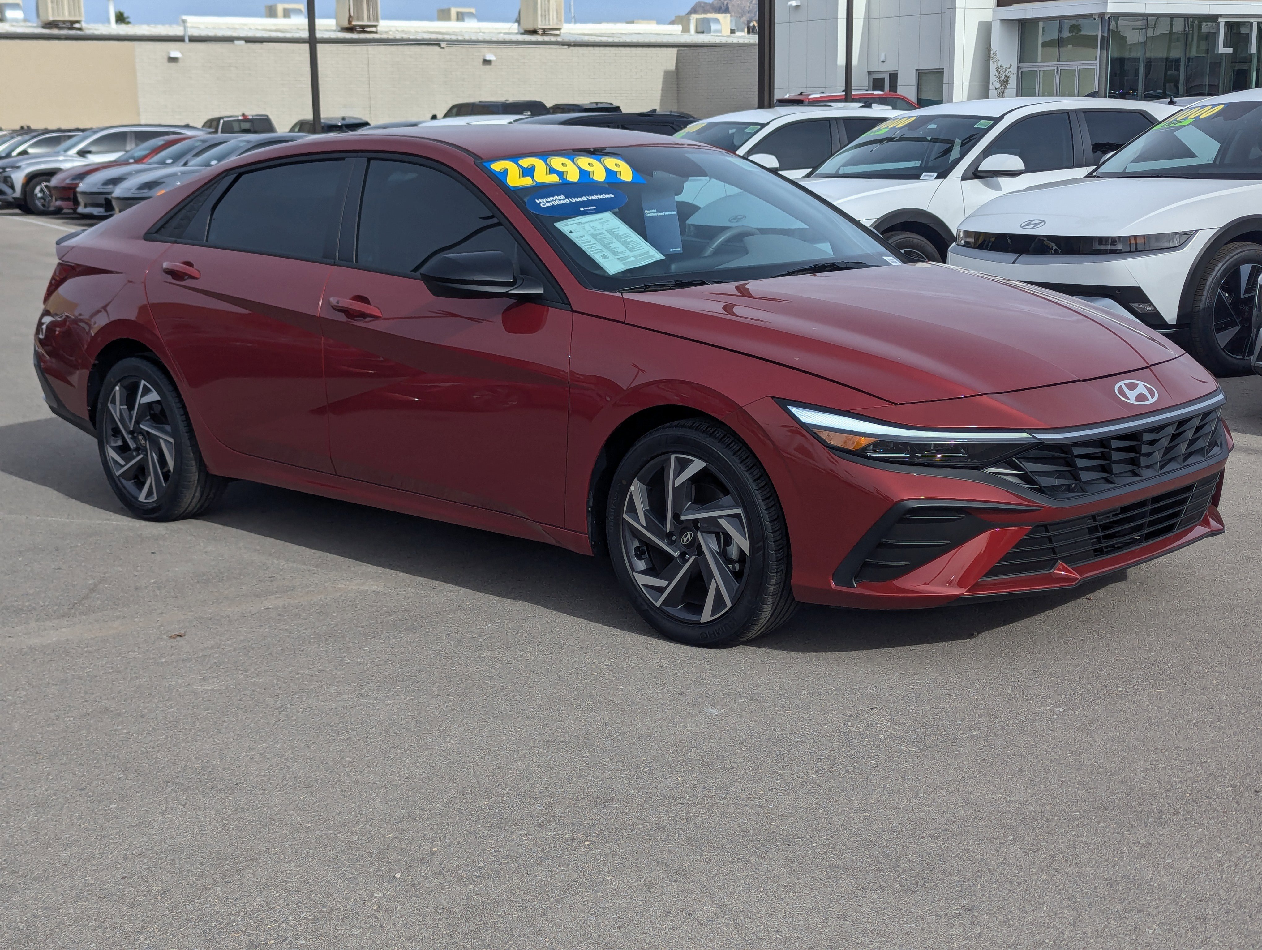 Certified 2025 Hyundai Elantra Sport