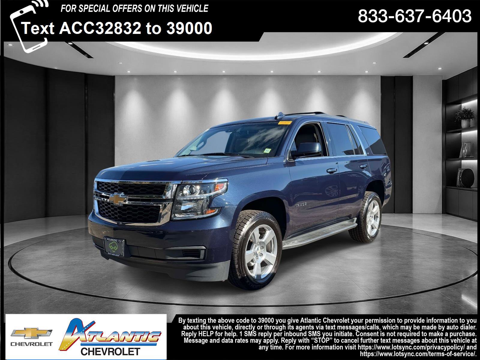 Certified 2018 Chevrolet Tahoe LT