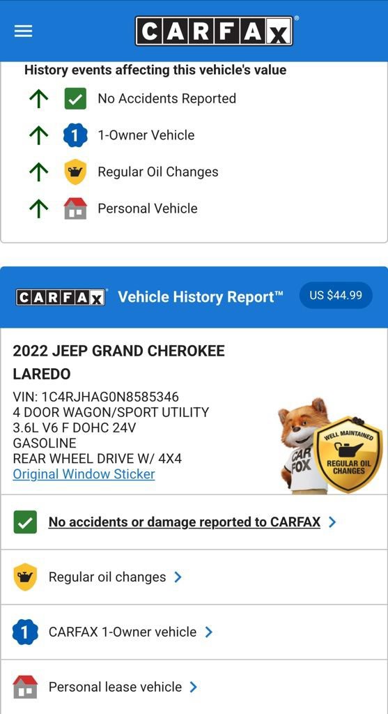 Used 2022 Jeep Grand Cherokee Altitude image 4