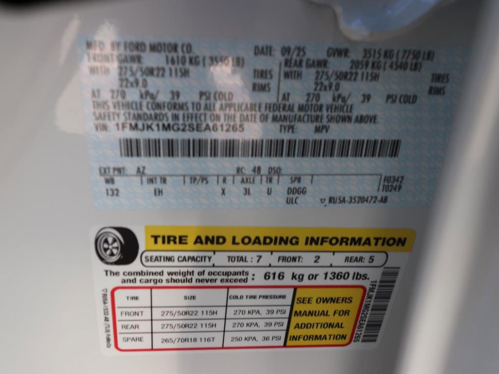 New 2025 Ford Expedition Max Platinum w/ Stealth Performance Package image 26