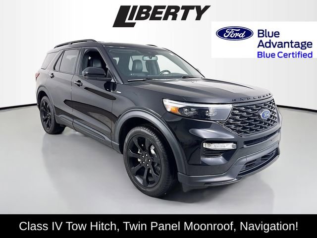 Certified 2022 Ford Explorer ST-Line w/ Class IV Trailer Tow Package