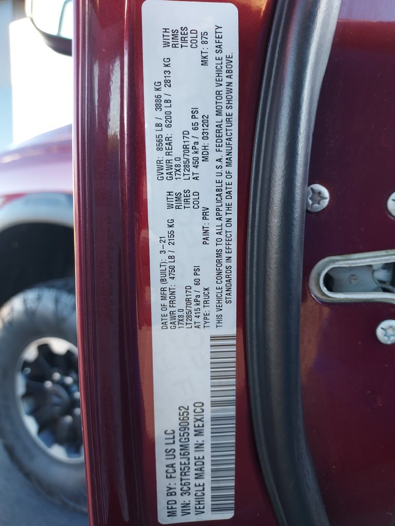 Used 2021 RAM 2500 Power Wagon AWD/4WD image 25