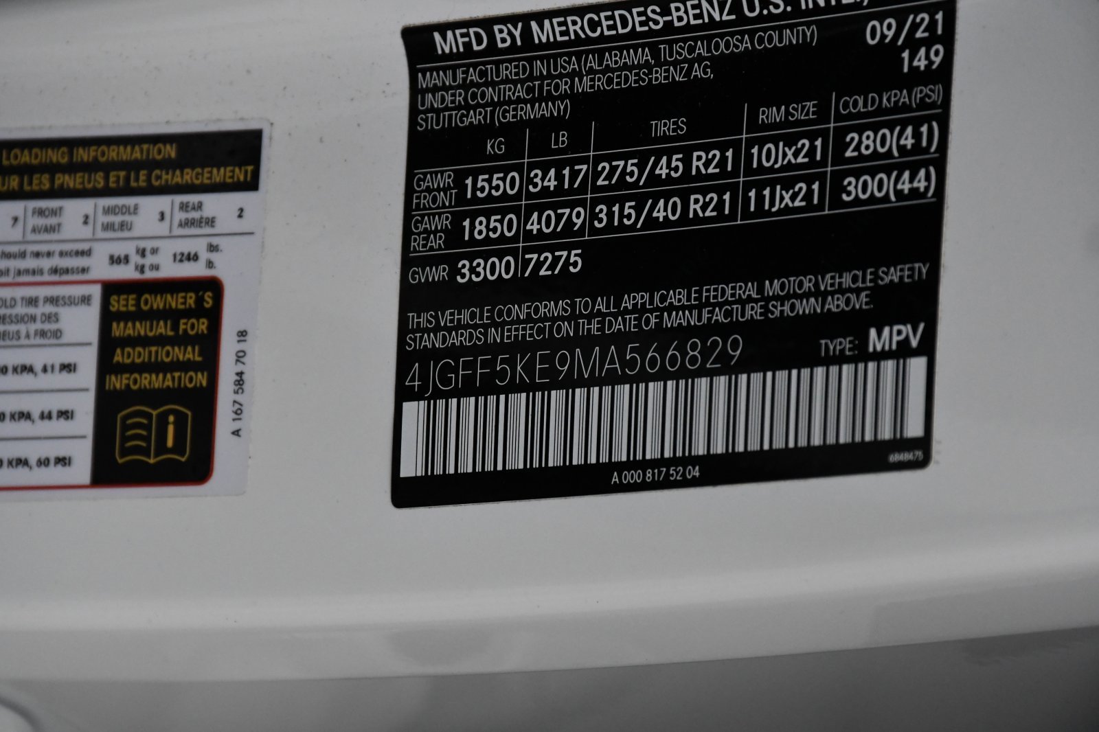 Used 2021 Mercedes-Benz GLS 450 4MATIC image 21