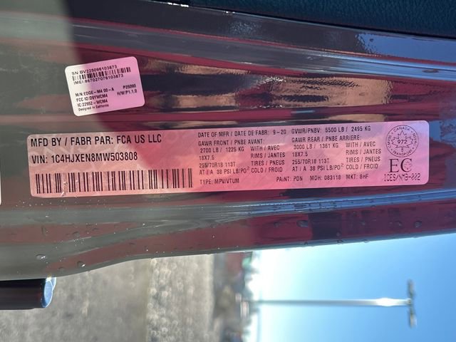 Used 2021 Jeep Wrangler Unlimited Sahara w/ Uconnect 4C Nav & Sound Group image 21