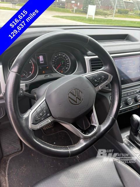 Used 2021 Volkswagen Atlas SE w/ Towing Package AWD/4WD image 14