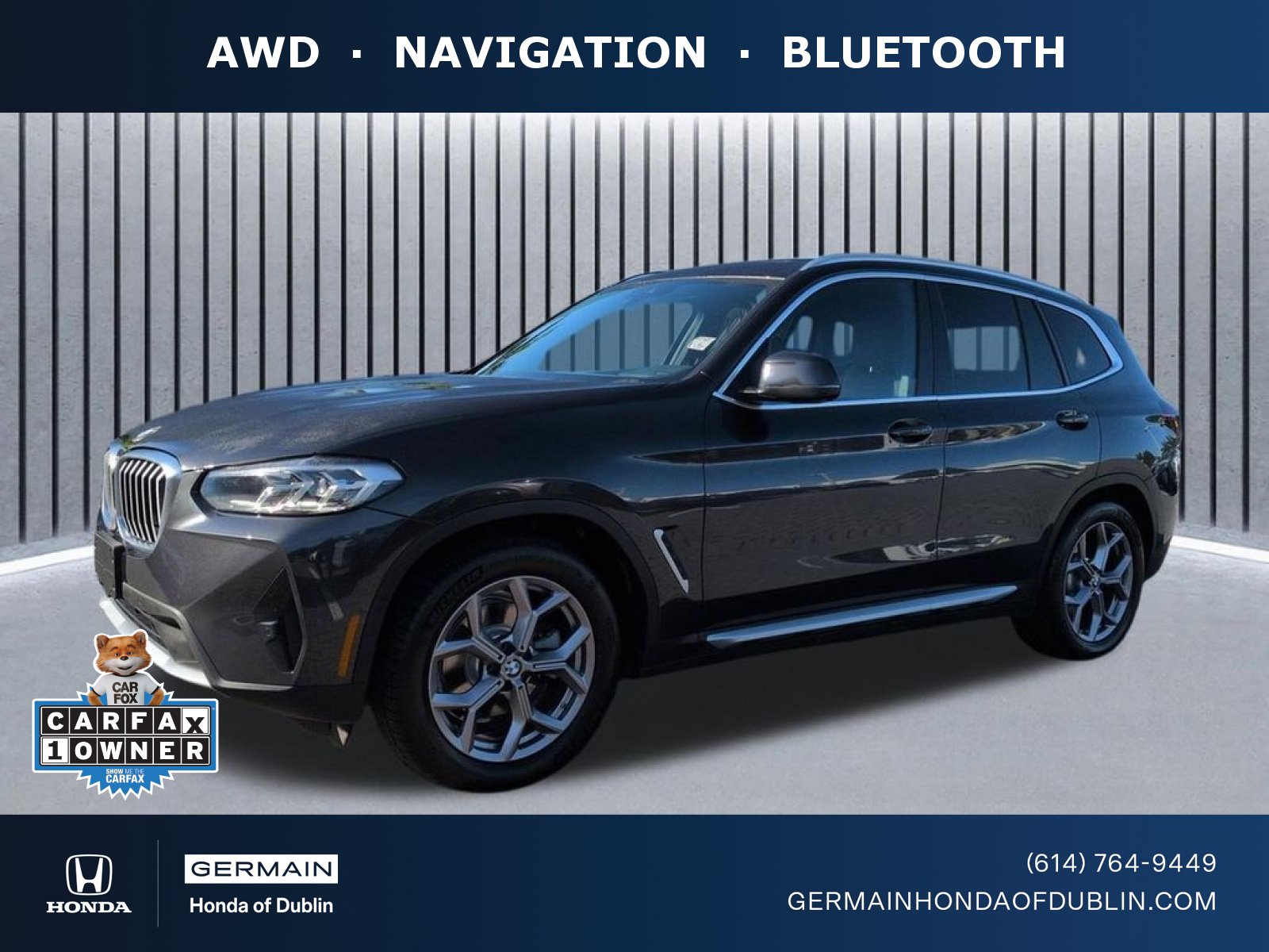 Used 2022 BMW X3 xDrive30i w/ Premium Package AWD/4WD image 1