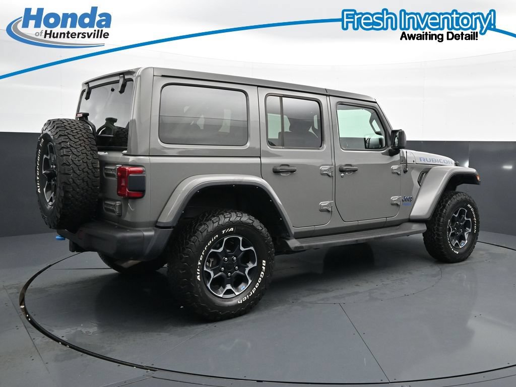 Used 2022 Jeep Wrangler Unlimited Rubicon 4xe w/ Steel Bumper Group AWD/4WD image 10