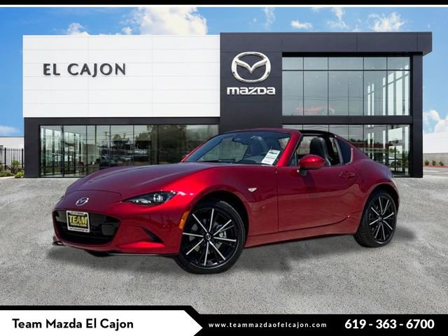 New 2025 MAZDA MX-5 Miata RF Grand Touring w/ Weather Package
