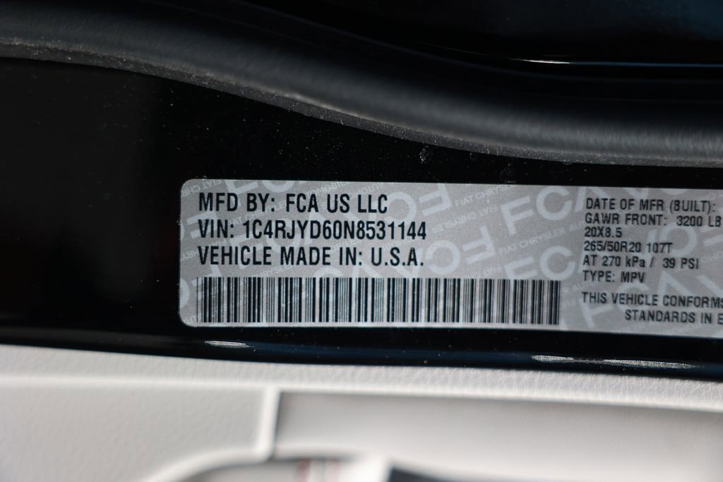 Used 2022 Jeep Grand Cherokee Overland AWD/4WD image 41