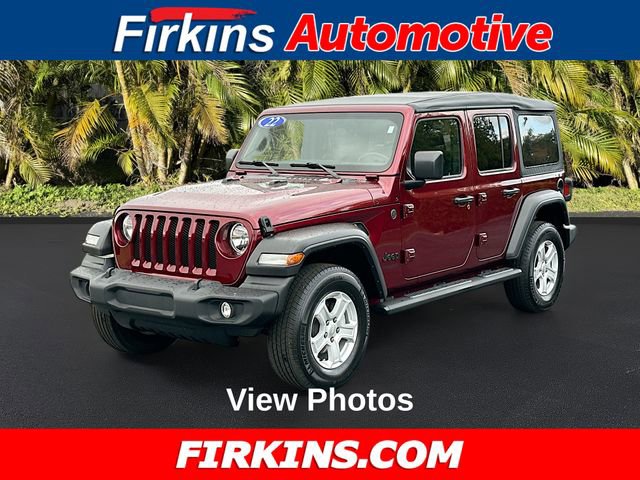 Used 2022 Jeep Wrangler Unlimited Sport image 1