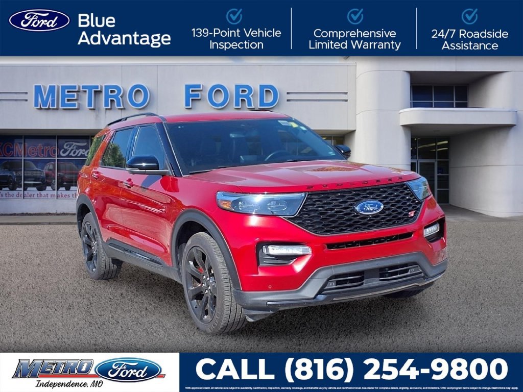 Certified 2023 Ford Explorer ST w/ Equipment Group 401A AWD/4WD image 1