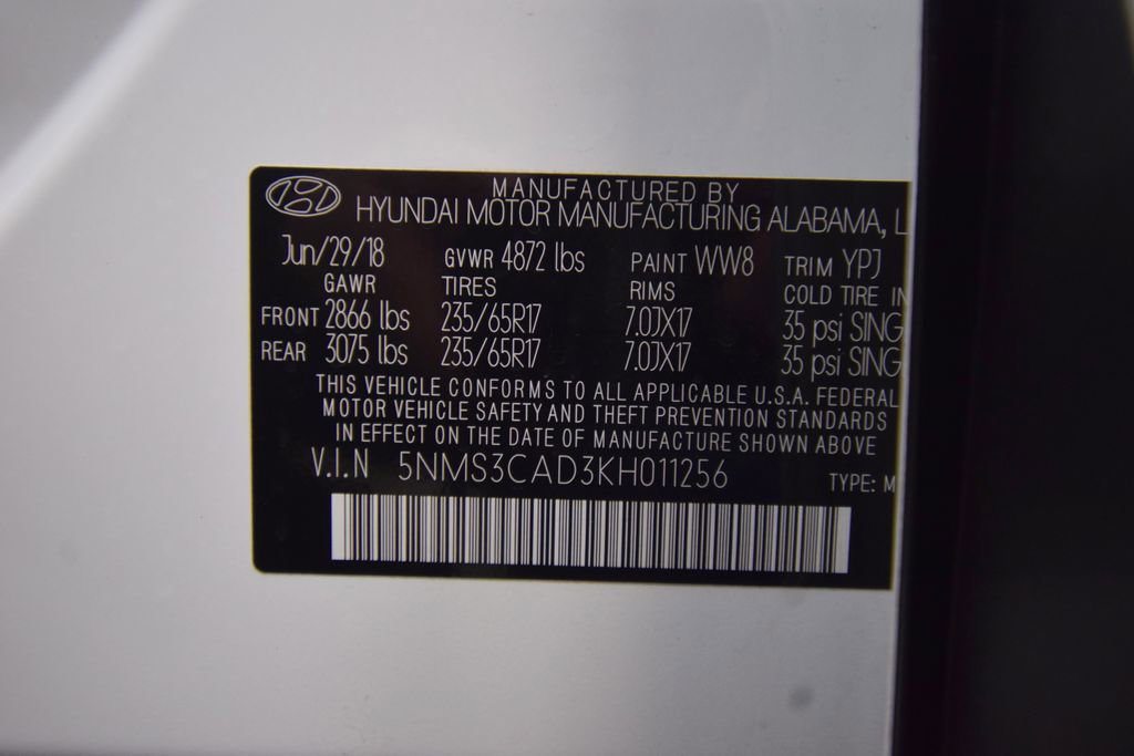 Used 2019 Hyundai Santa Fe SEL image 26