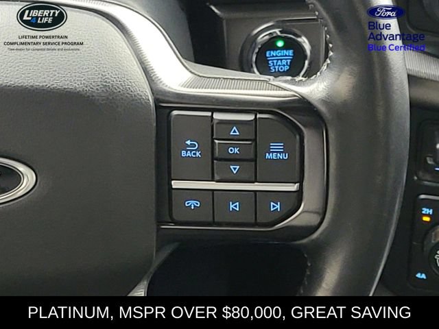 Certified 2023 Ford F150 Platinum w/ Equipment Group 701A High AWD/4WD image 28