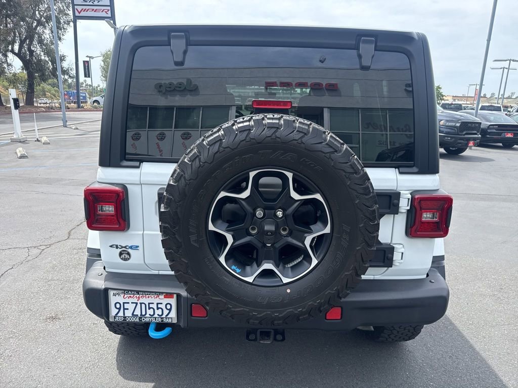 Certified 2023 Jeep Wrangler Unlimited Rubicon 4xe w/ Steel Bumper Group image 7