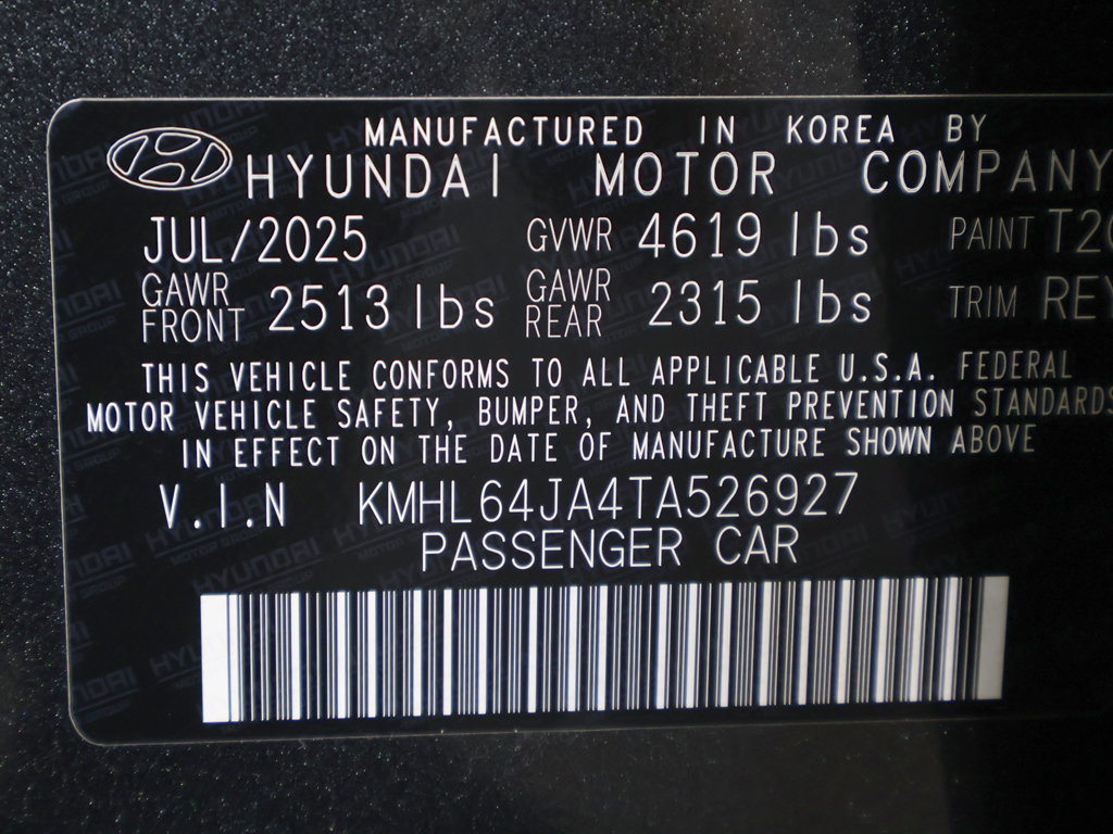 Certified 2026 Hyundai Sonata SEL AWD/4WD image 39
