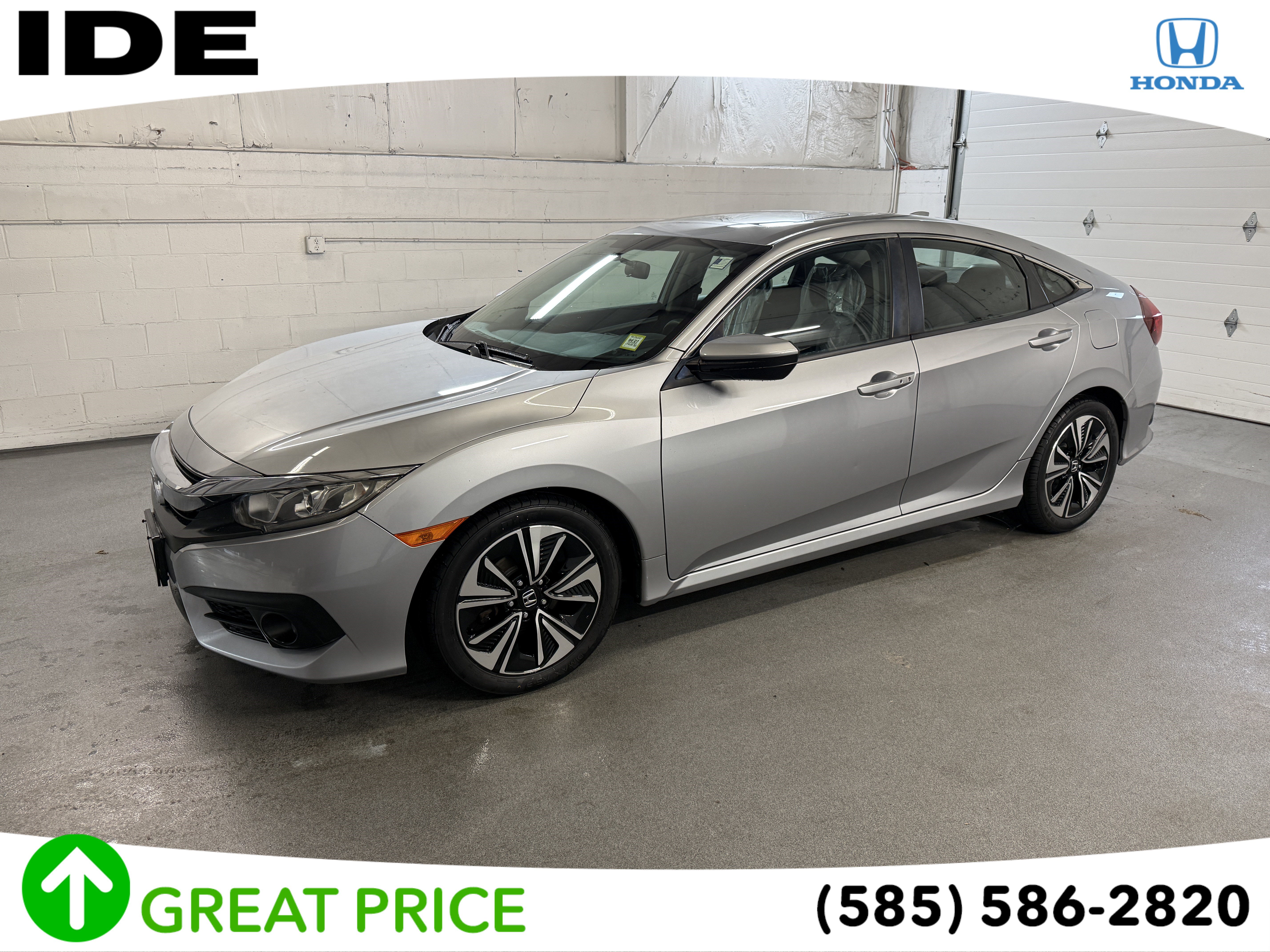 Certified 2017 Honda Civic EX-T