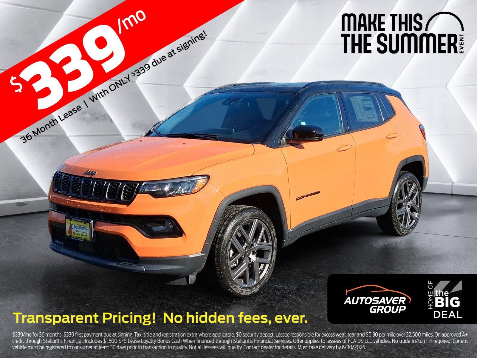 New 2026 Jeep Compass Limited w/ Sun, Sound & Navigation Group AWD/4WD image 1