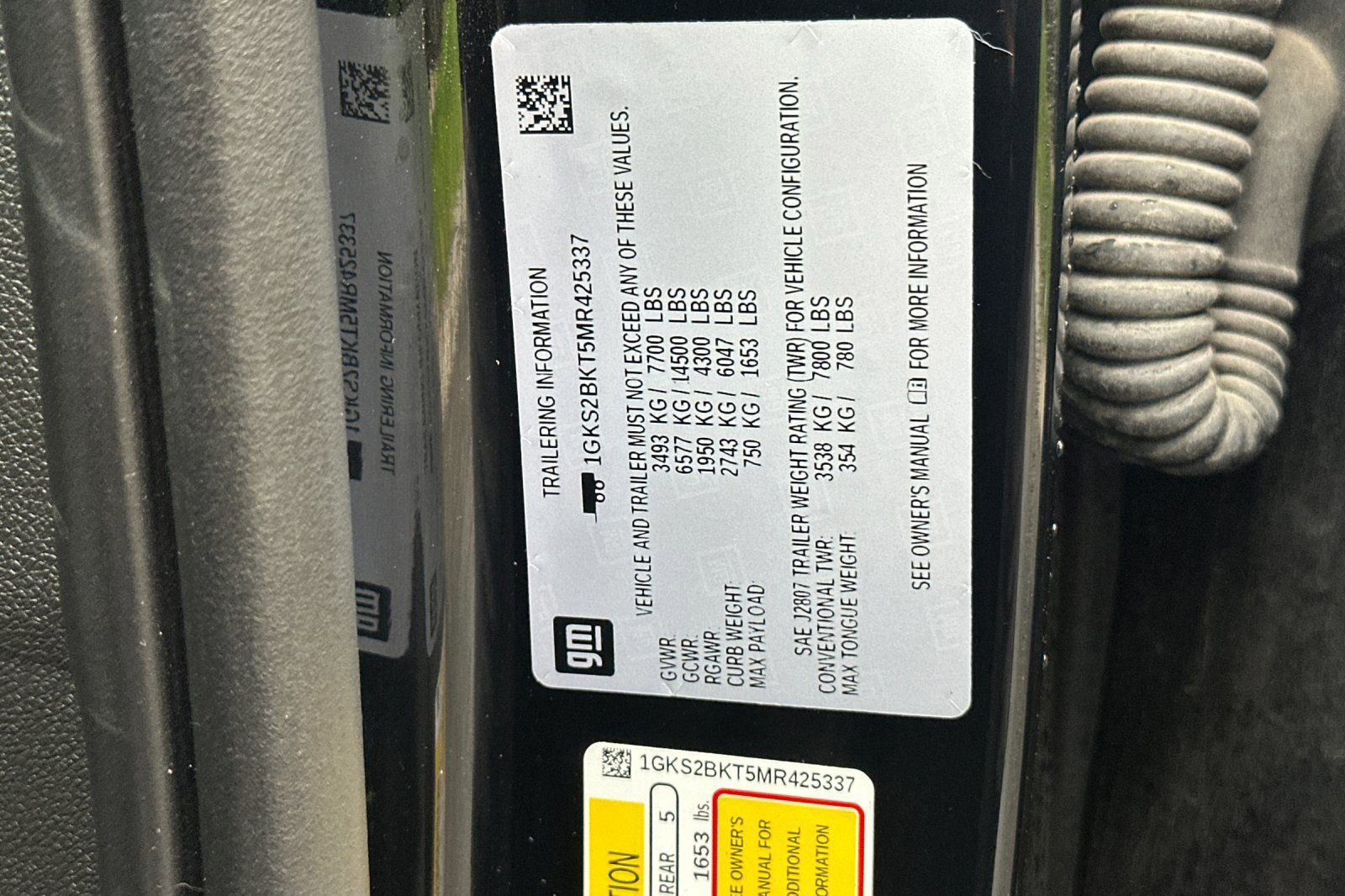 Used 2021 GMC Yukon SLT w/ Rear Media and Nav Package image 33