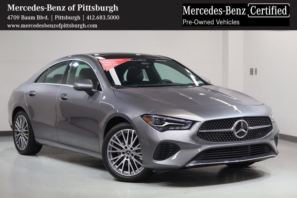 Certified 2025 Mercedes-Benz CLA 250 4MATIC