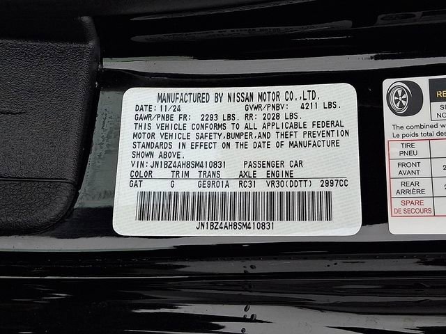 Used 2025 Nissan Z Sport w/ Floor Mat Package image 26
