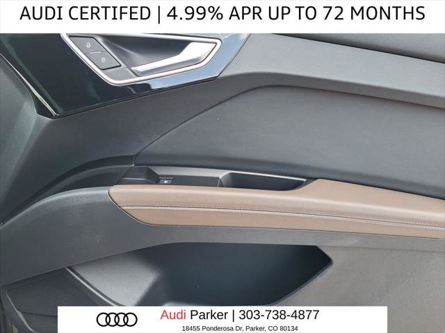 Certified 2023 Audi Q4 e-tron Premium Plus AWD/4WD image 13