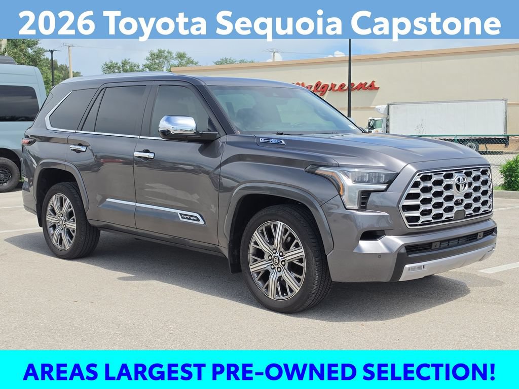 Certified 2026 Toyota Sequoia Capstone AWD/4WD image 3