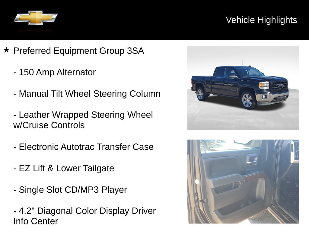 Used 2015 GMC Sierra 1500 SLE w/ Carbon-20 Edition AWD/4WD image 20