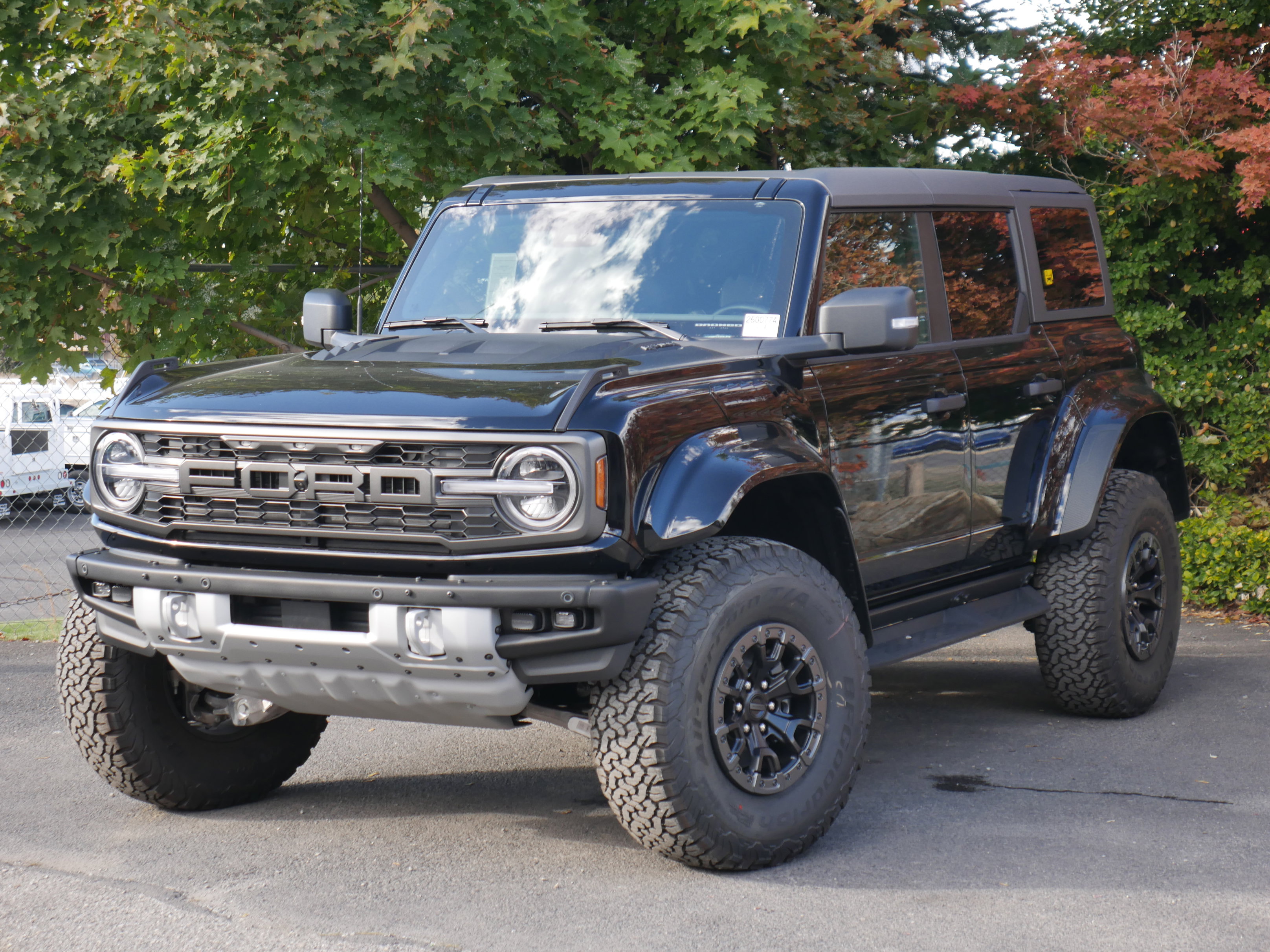 New 2025 Ford Bronco Raptor w/ Interior Carbon Fiber Pack image 2