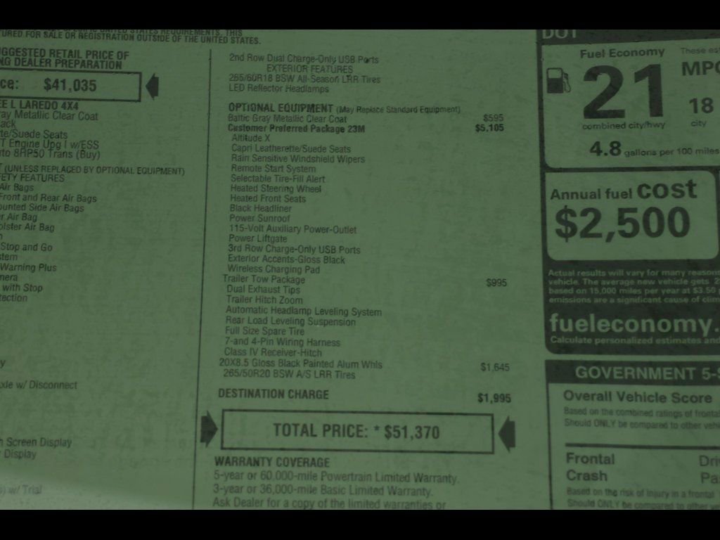 New 2025 Jeep Grand Cherokee L Altitude image 22