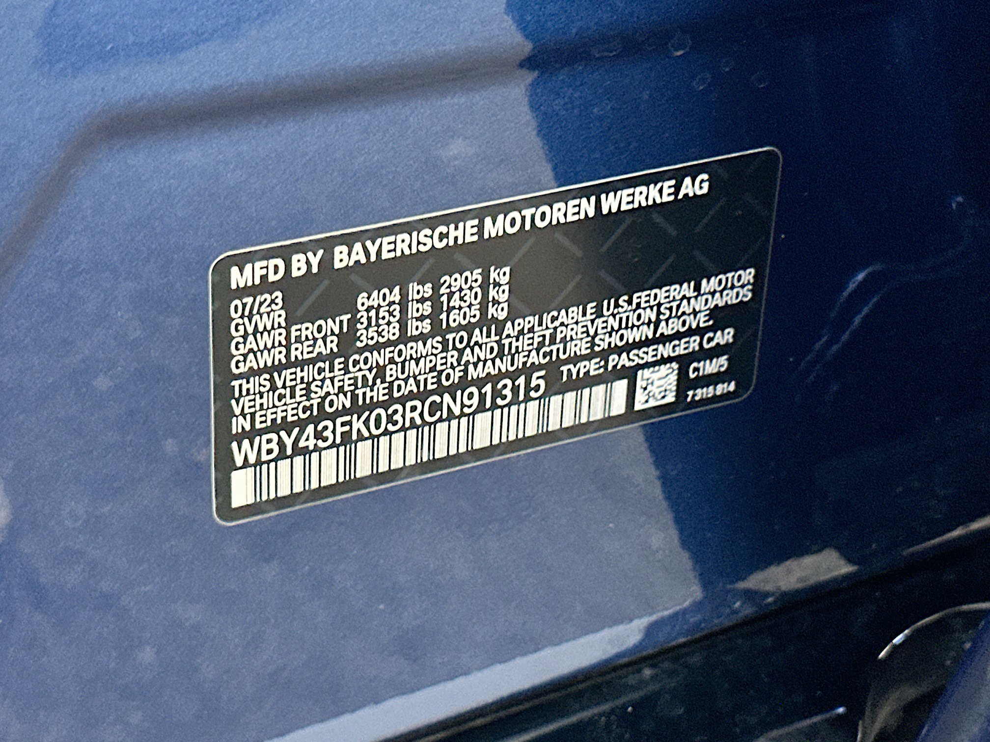 Certified 2024 BMW i5 M60 w/ Premium Package AWD/4WD image 35