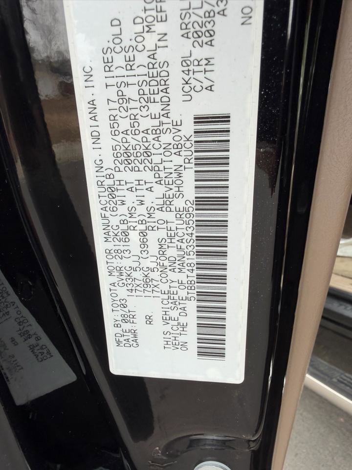Used 2003 Toyota Tundra Limited image 27