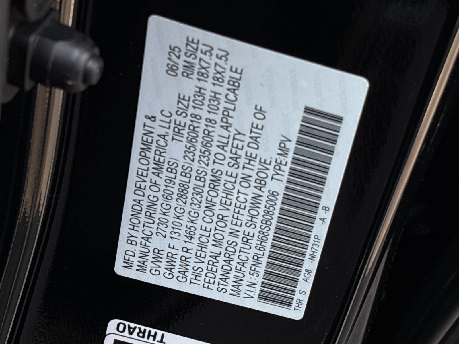 Used 2025 Honda Odyssey EX-L image 28