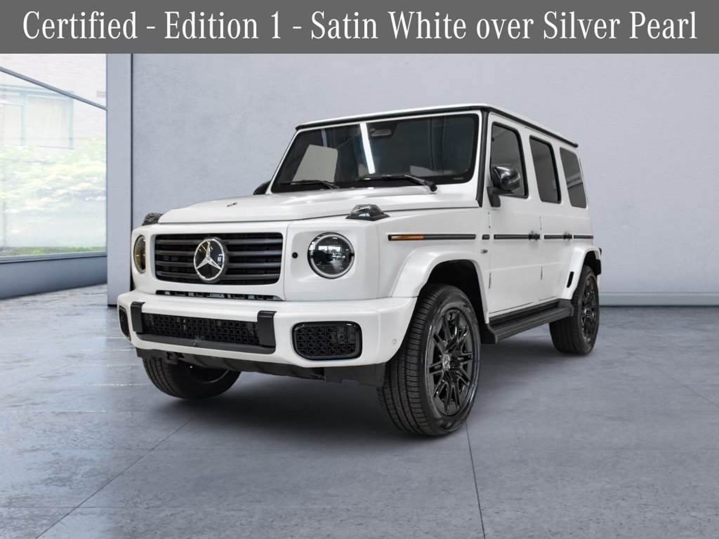 Certified 2025 Mercedes-Benz G 580 w/ EQ Technology