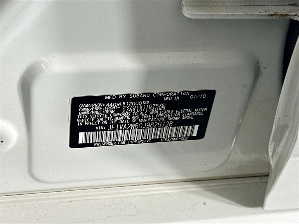 Used 2018 Subaru WRX STI Limited image 36