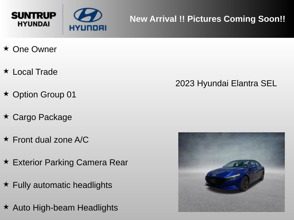 Used 2023 Hyundai Elantra SEL w/ Cargo Package FWD image 5