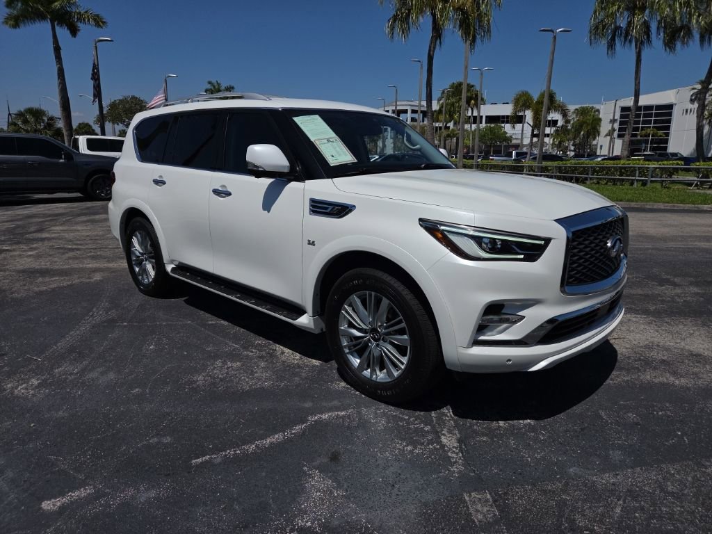 Used 2019 INFINITI QX80 Luxe w/ Proassist Package image 2