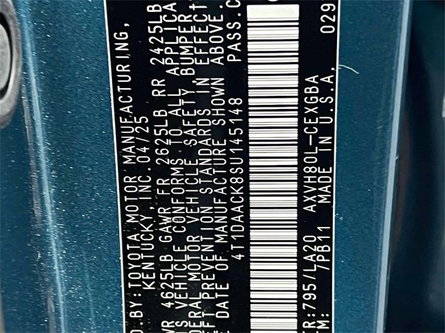 Certified 2025 Toyota Camry XLE image 23