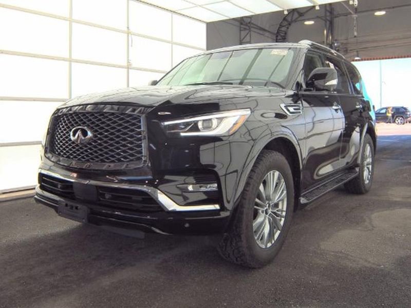 Used 2021 INFINITI QX80 Luxe w/ All-Season Package
