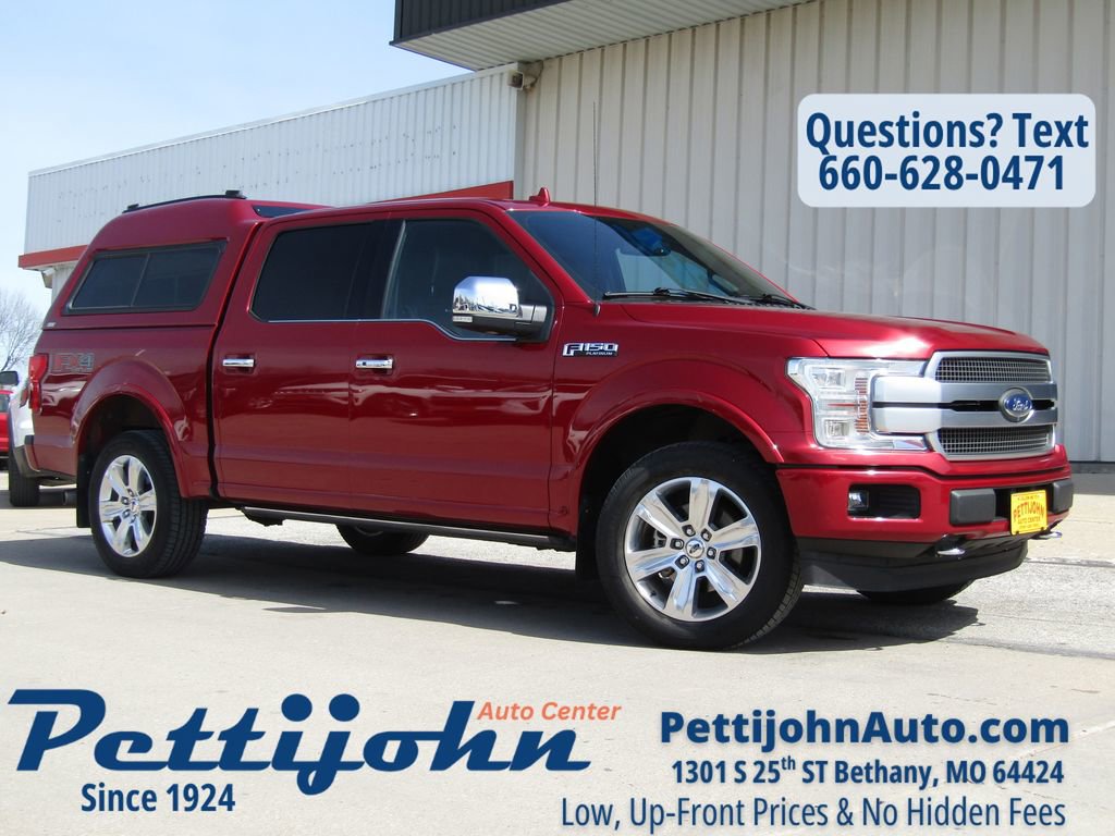 Used 2018 Ford F150 Platinum image 1