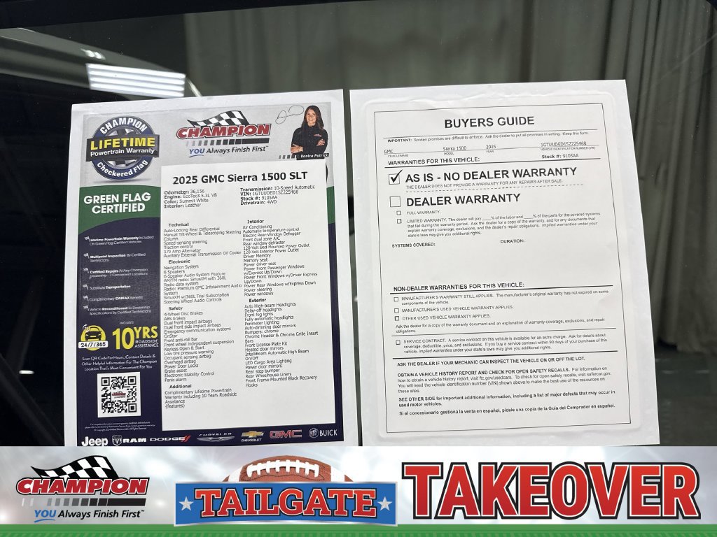 Certified 2025 GMC Sierra 1500 SLT AWD/4WD image 43