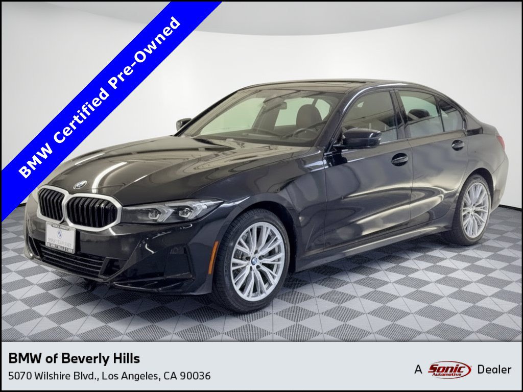 Certified 2023 BMW 330i Sedan w/ Convenience Package RWD image 1