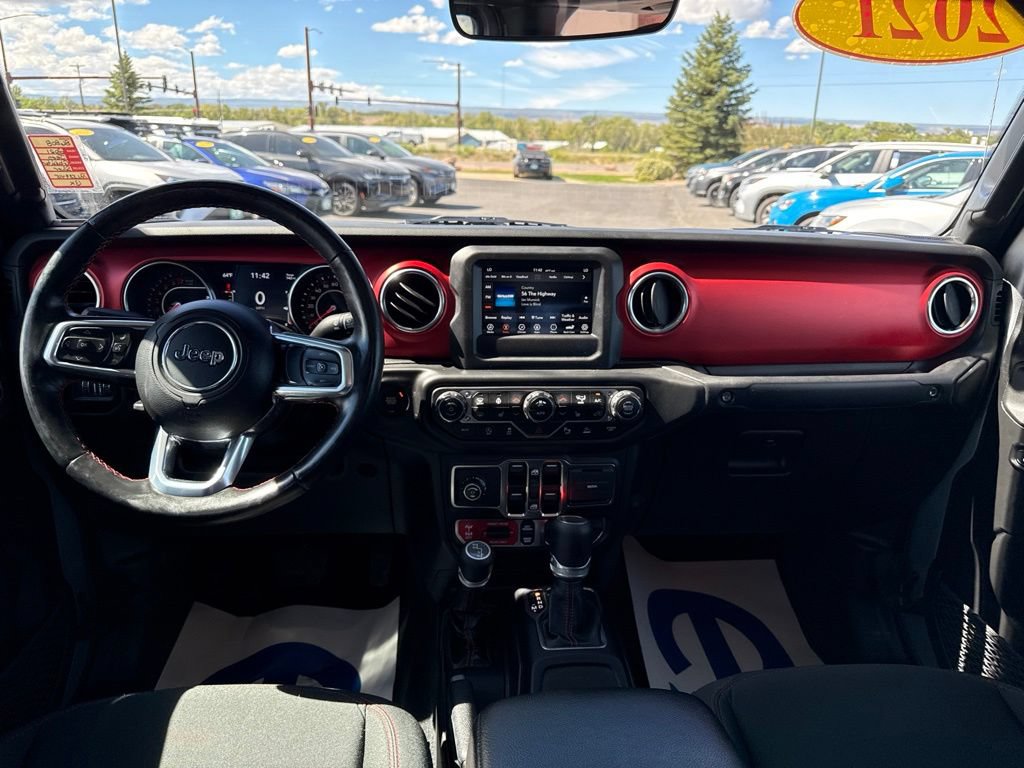 Used 2021 Jeep Gladiator Rubicon w/ LED Lighting Group AWD/4WD image 12