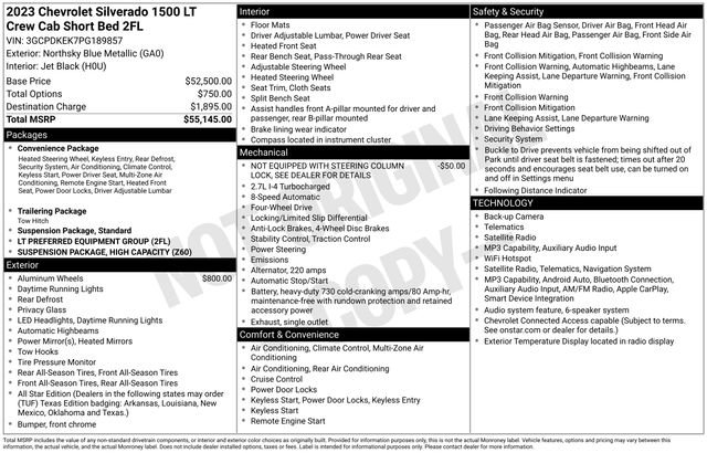 Used 2023 Chevrolet Silverado 1500 LT image 5