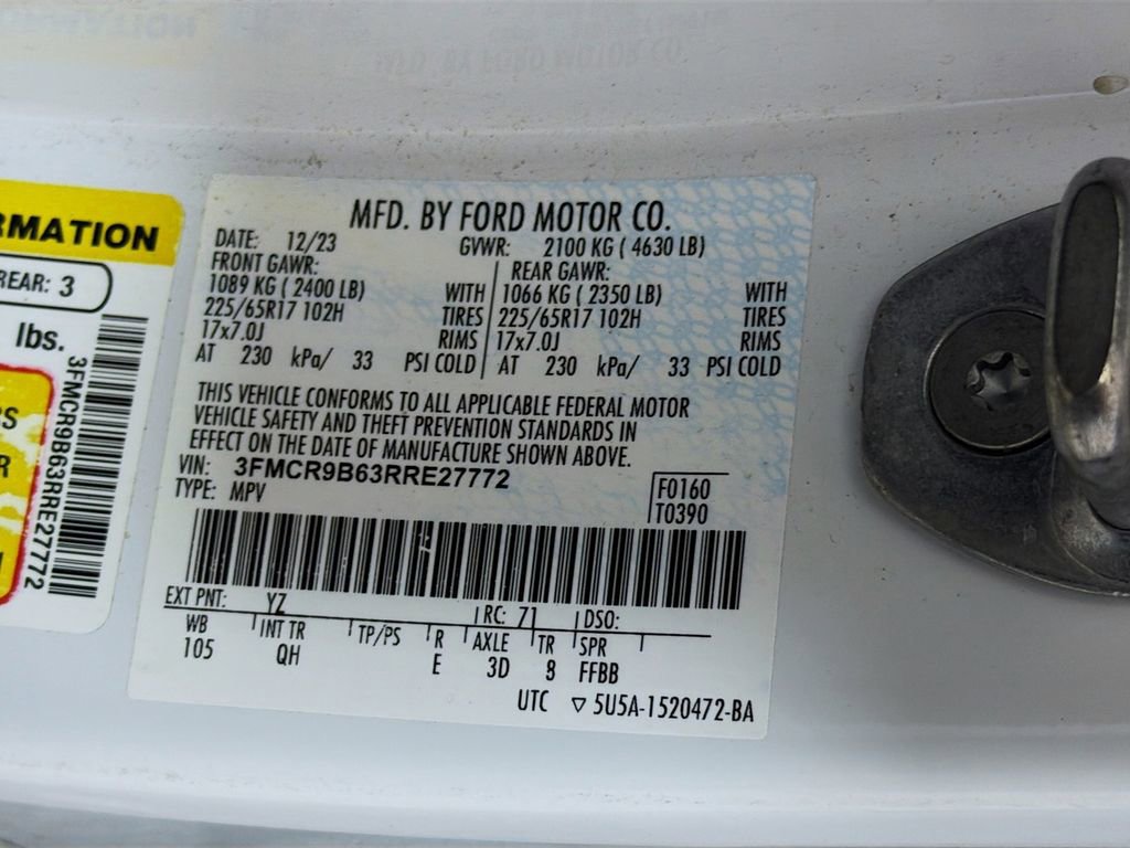 Used 2024 Ford Bronco Sport Big Bend AWD/4WD image 33