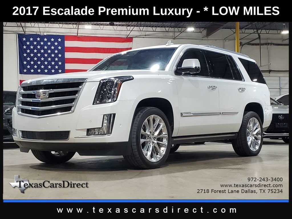Used 2017 Cadillac Escalade Premium Luxury AWD/4WD 360° Tour
