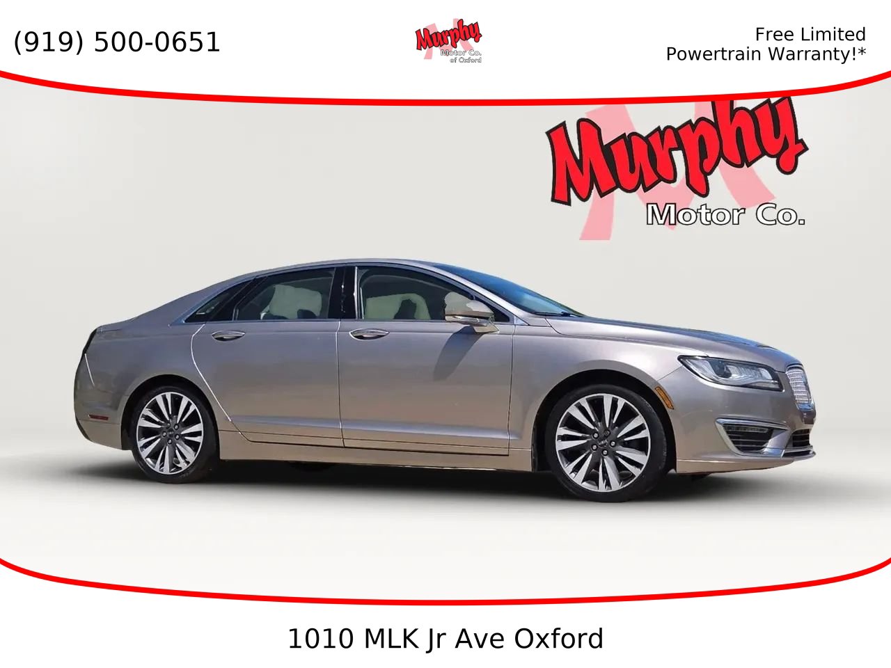 Used 2018 Lincoln MKZ Reserve FWD video 1