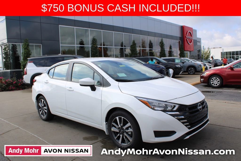 New 2025 Nissan Versa SV w/ Trunk Package image 1