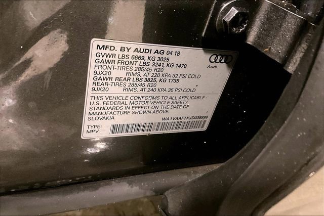 Used 2018 Audi Q7 3.0T Prestige w/ Prestige Package image 35