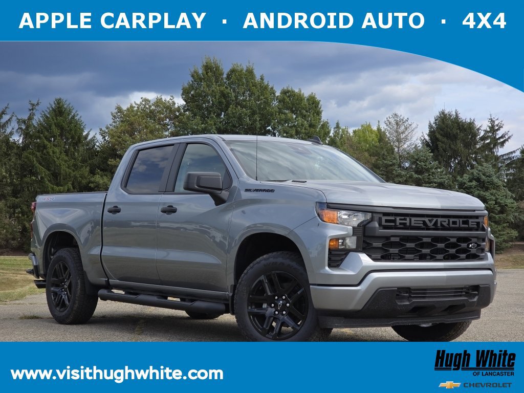 New 2026 Chevrolet Silverado 1500 Custom w/ Turbomax Blackout Package image 1