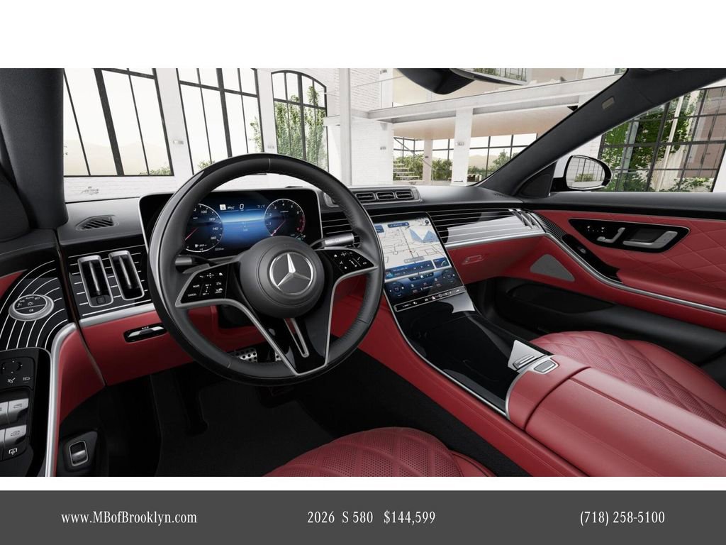 New 2026 Mercedes-Benz S 580 4MATIC Sedan image 3
